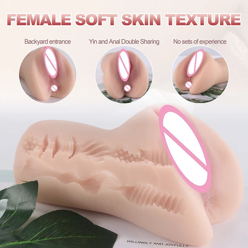 Factory Direct Real Women Artificial Vagina Male Sex Toys Masturbation Cup Vagina Pussy For Women