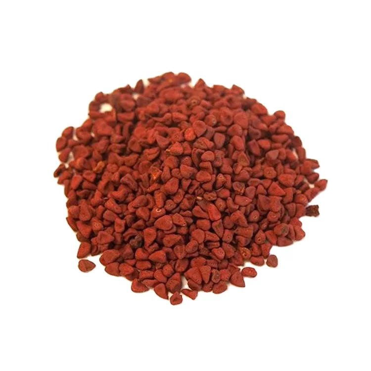 High Standard Quality Bulk Selling Raw Processing Type Orange Red Dried Cone Shaped Annatto Seeds Ready for Export at Low Price