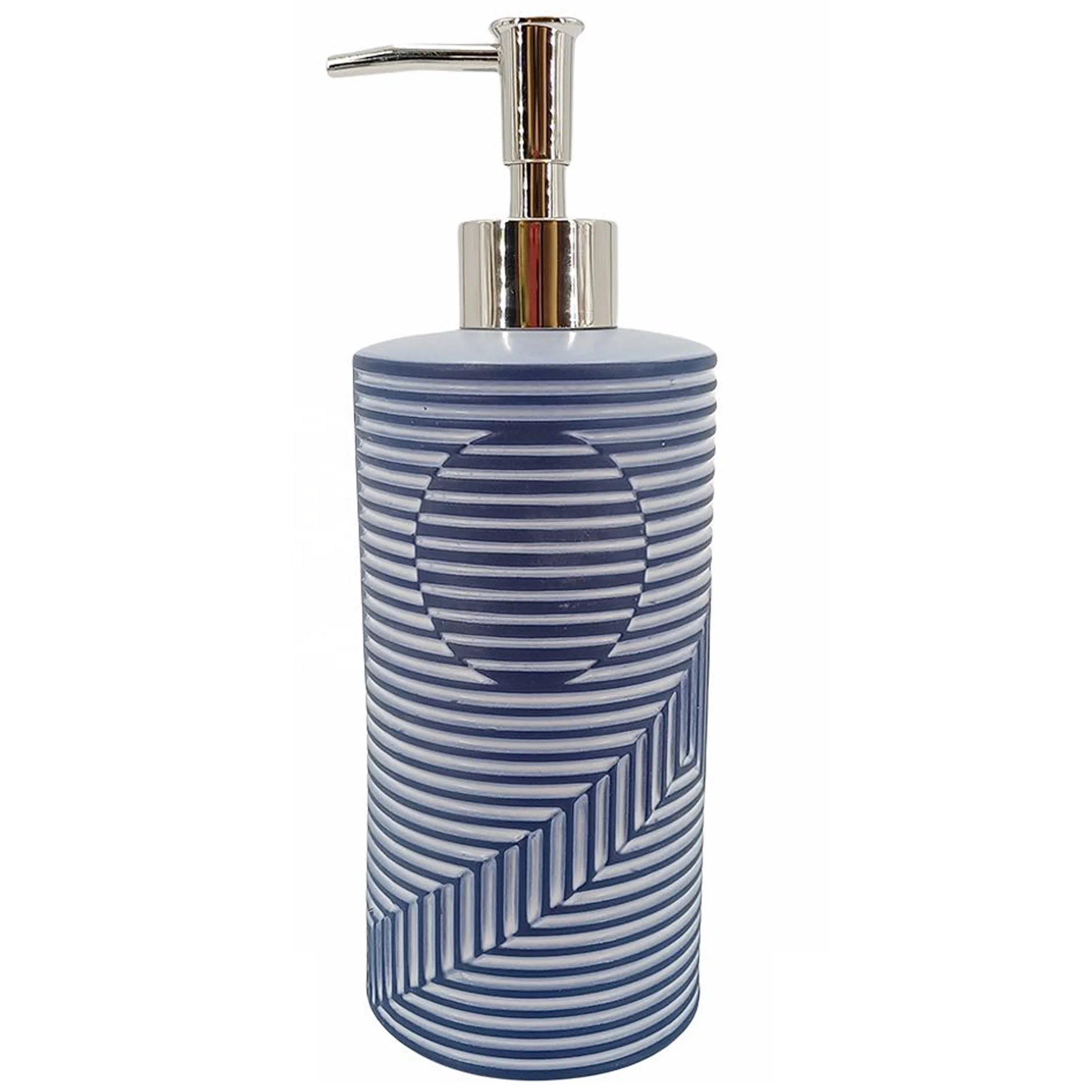 Texture  Design Wholesale Price Ceramic Soap Dispenser Bathroom Accessory