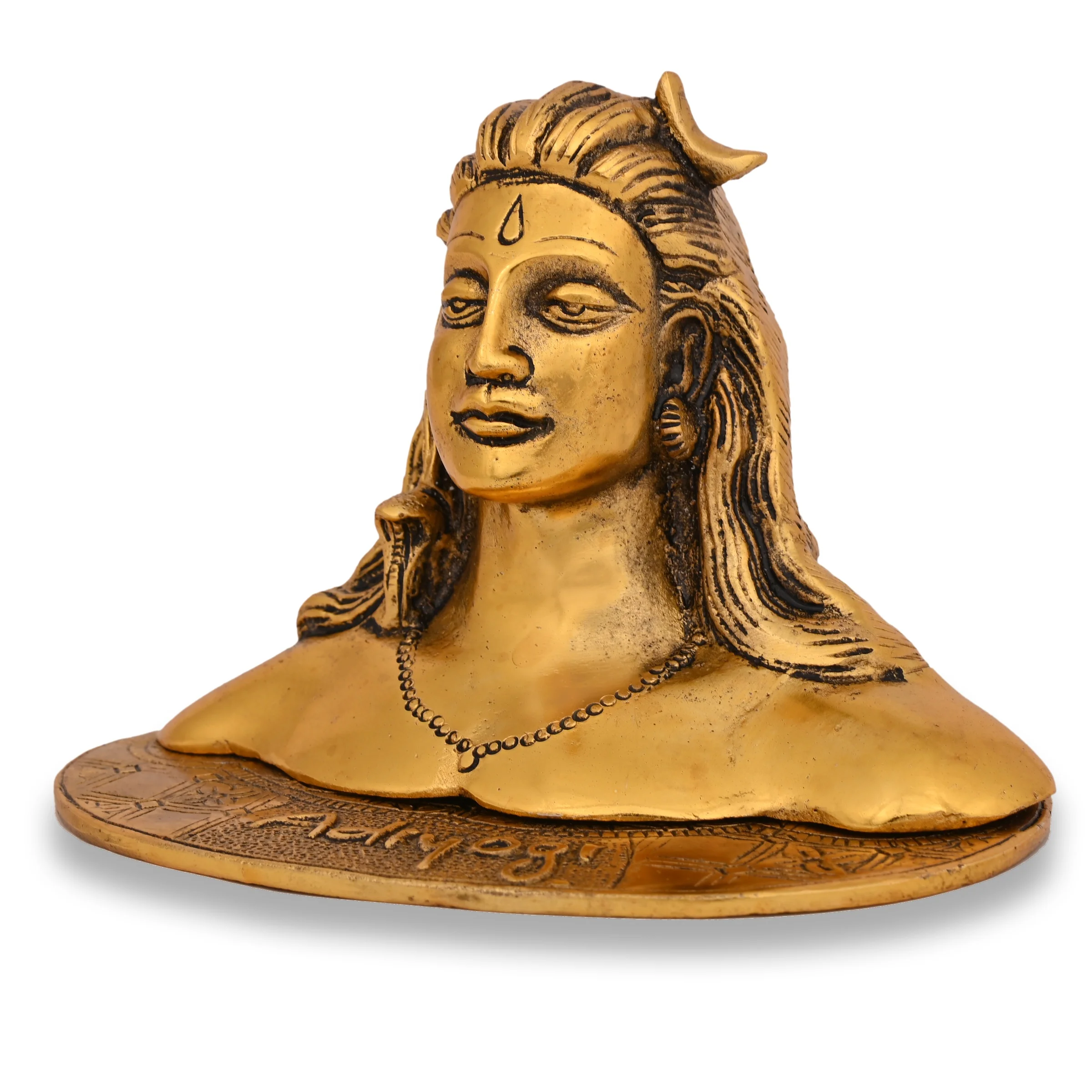 Gallery Metal Lord Adiyogi Shiva Statue Mahadev Murti Idol Lord Adi yogi Shankar for Home & Office Decor For Decoration