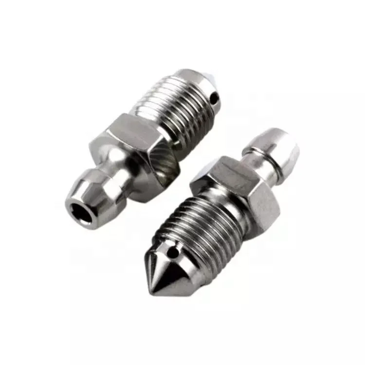 M10 Titanium Bolt For Motorcycle Bleed Nipple Oil Tubing