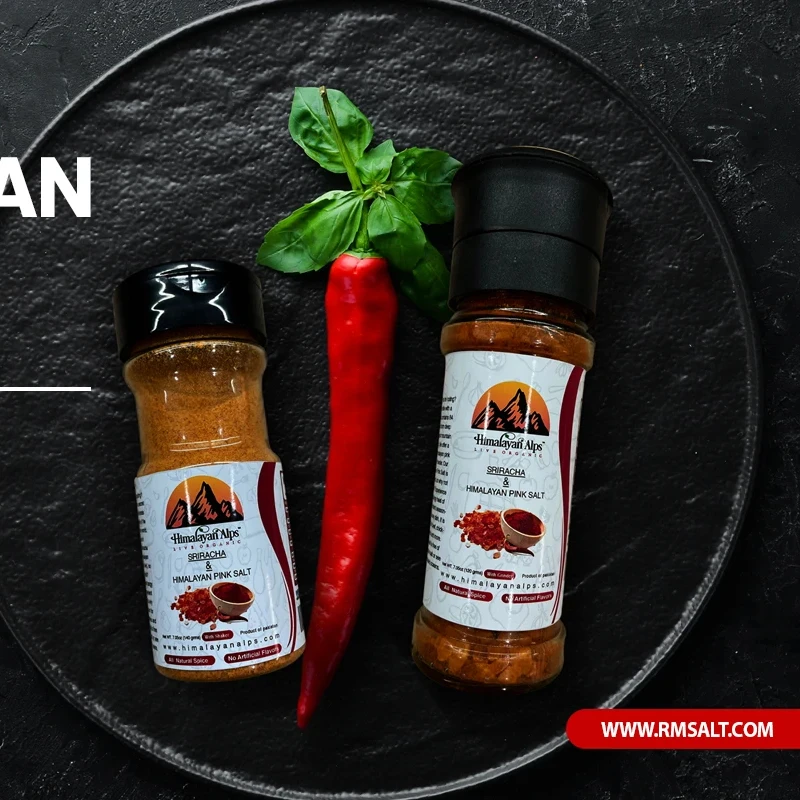 Гималайская соль шрирача мельница специи и приправы шрирача смеси соли и приправы