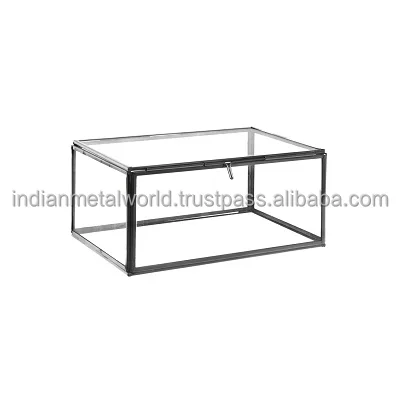 Шкатулка для ювелирных украшений в форме алмаза декоративный органайзер драгоценностей качественные стеклянные коробочки хранения подарков