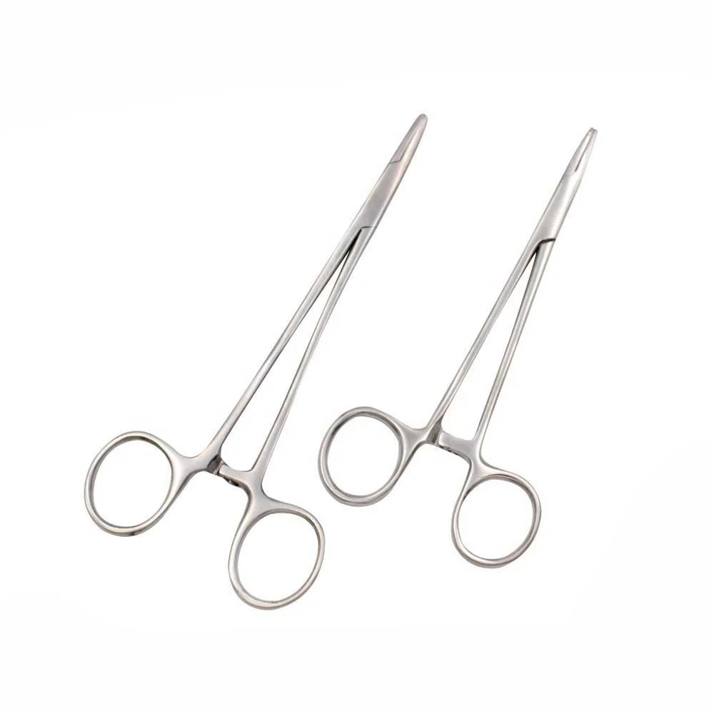Bulk Dental Needle Holder Pliers Stainless Steel Forceps Orthodontic Tweezer Dentist Surgical Instrument Tools