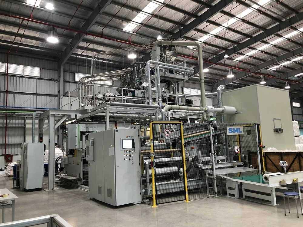 PE Plastic Film Shrink Wrap Self-Adhesive Packing Material Stretch Film Accessories for Plastic Blowing Film Machines