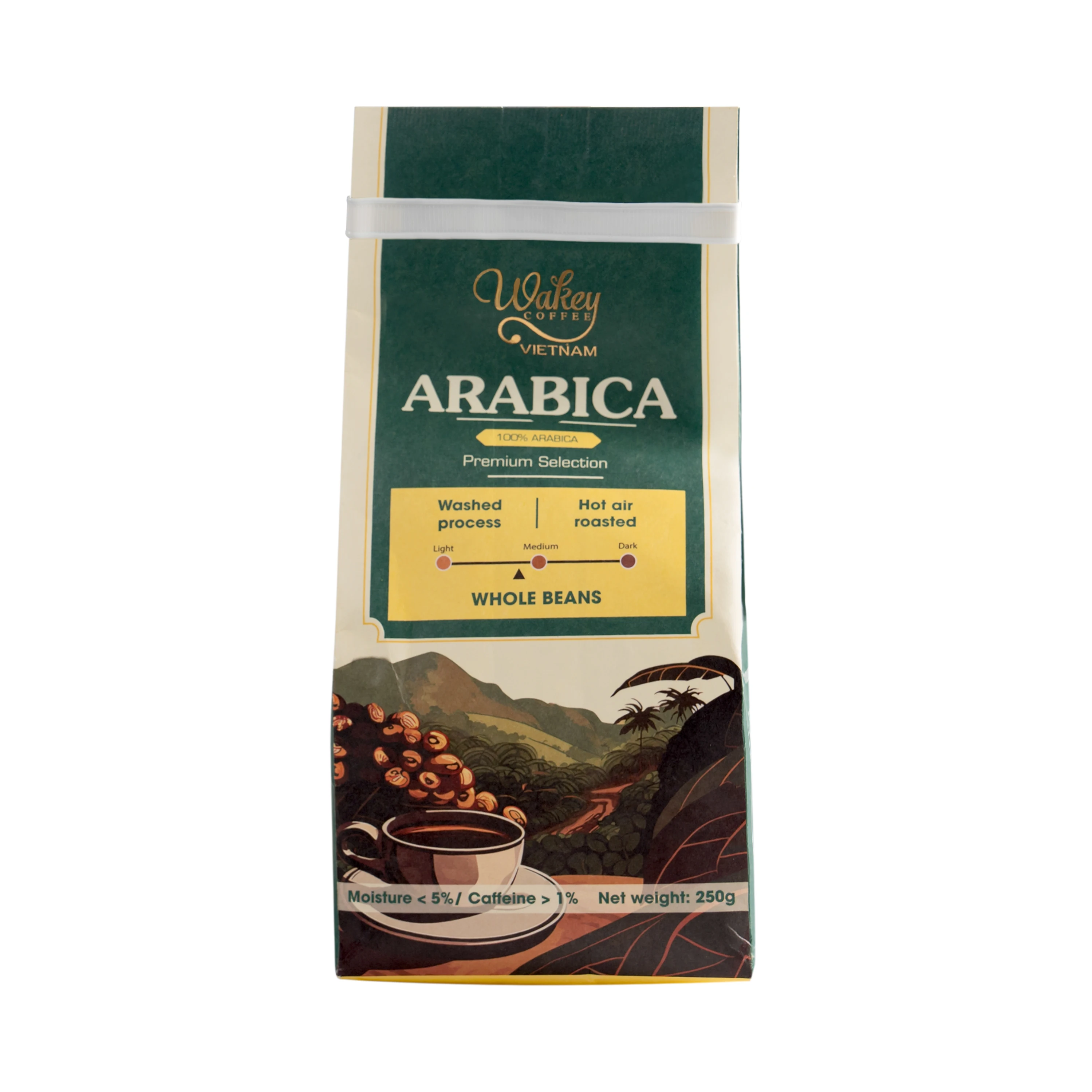 Arabica Vietnam жареный цельный кофе в зернах 1000 г оптовая продажа от вьетнамского первого класса экран 18 дюймов экспорт для фермы минимальный объем 1 тонна