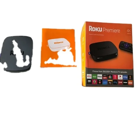 
Оригинальный Новый PREMIER Roku 4 потоковый медиаплеер 4400R 4K UHD 