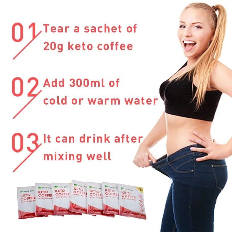 Bulletproof coffee keto powder with C8 MCT oil