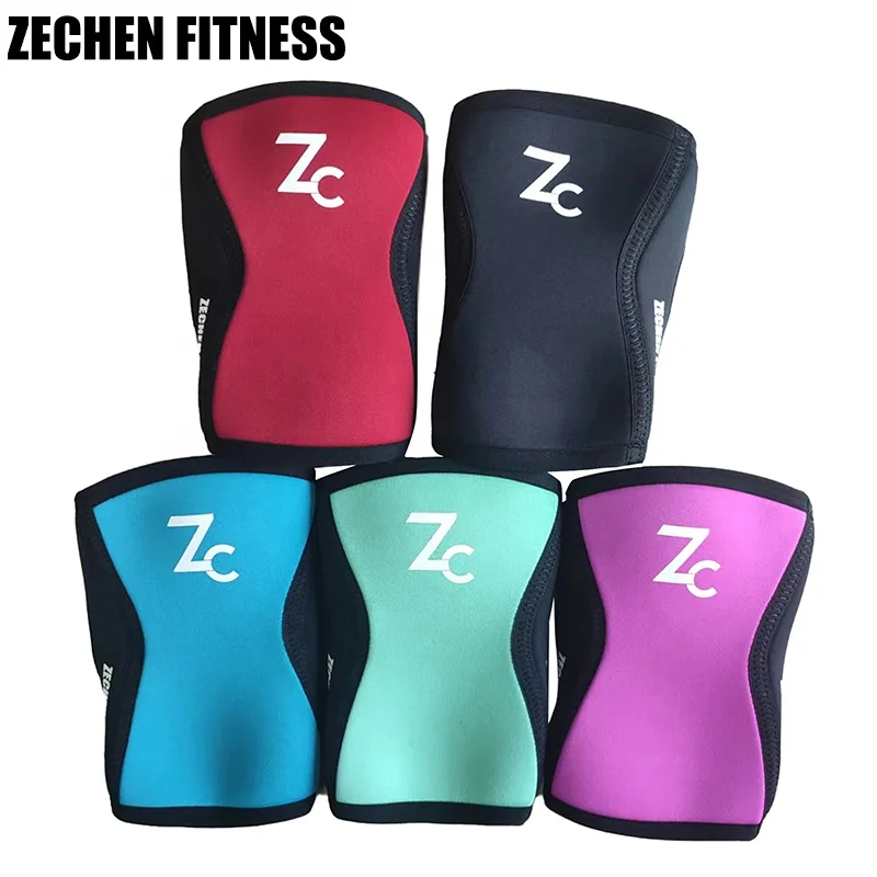 knee sleeves powerlifting knee sleeves 7mm neoprene knee compression sleeve