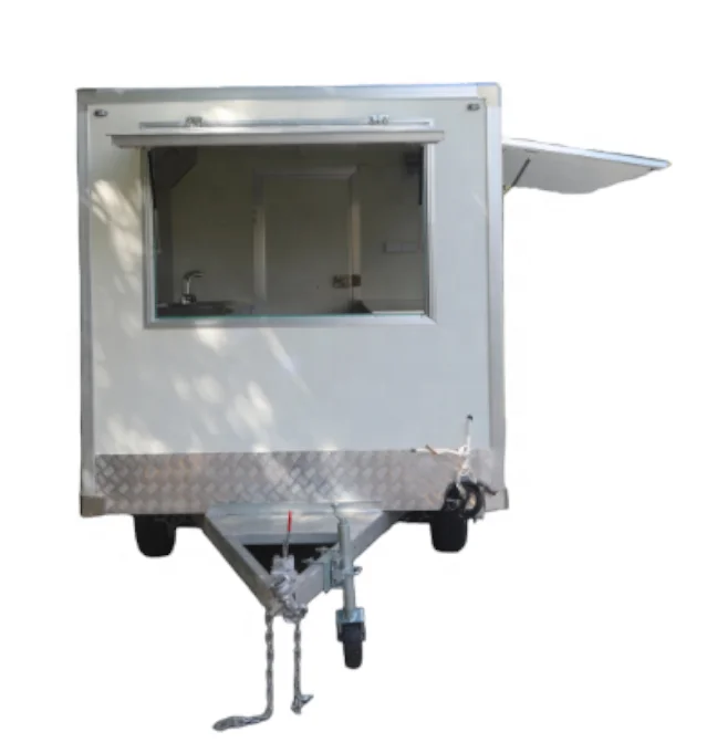 Стандартная тележка для еды передвижная фаст фуда трейлер Австралия настраиваемая кухня сталь нержавеющая мощность наружные части