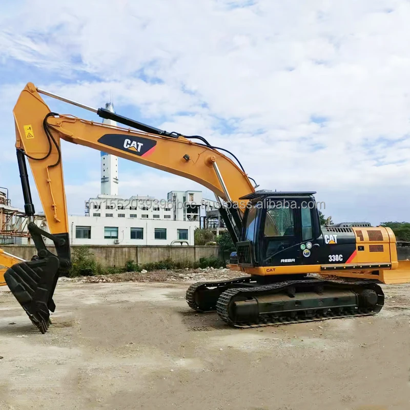 Горячая Распродажа тяжелый гусеничный экскаватор Cat 330B 330C 330Dl б/у 330