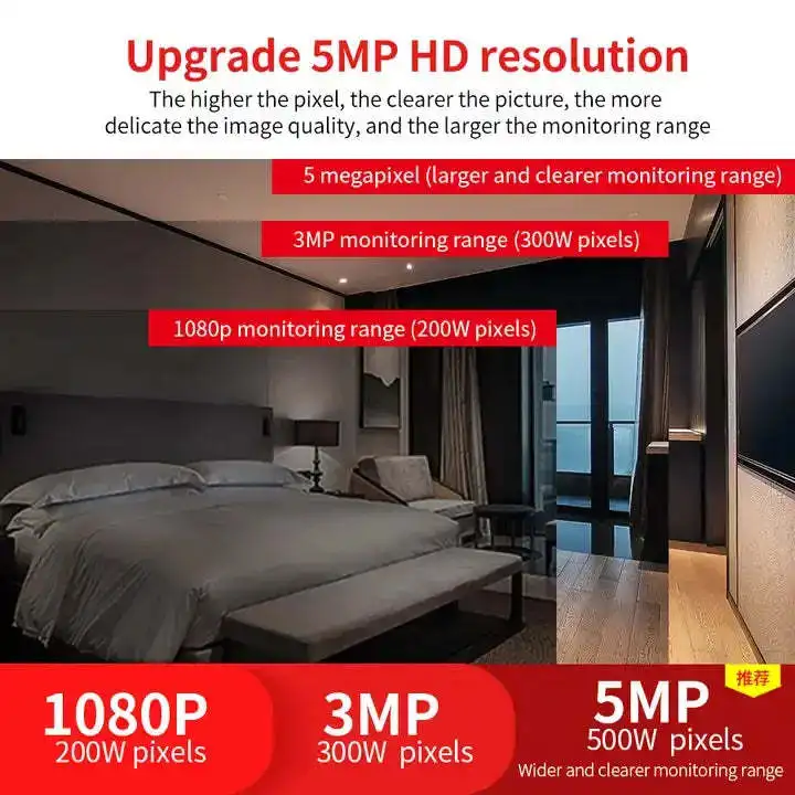 High Quality 360 degree two-way voice Motion Detection Wifi Smart Security Camera Ip Security Camera with night Vision