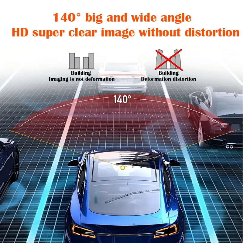 Dual Recording Dashcam with 4K Front and Rear Camera	Night Vision Recorder Full HD 4K Cam for Cars Car Dash Cam Video Cameras