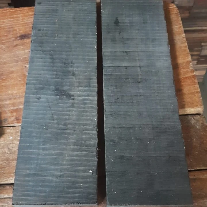 Ebony Wood Blocks Home Decoration Antique Imitation Black 380x10x15mm Polished CI9111 20pcs Crescent Internatioanl