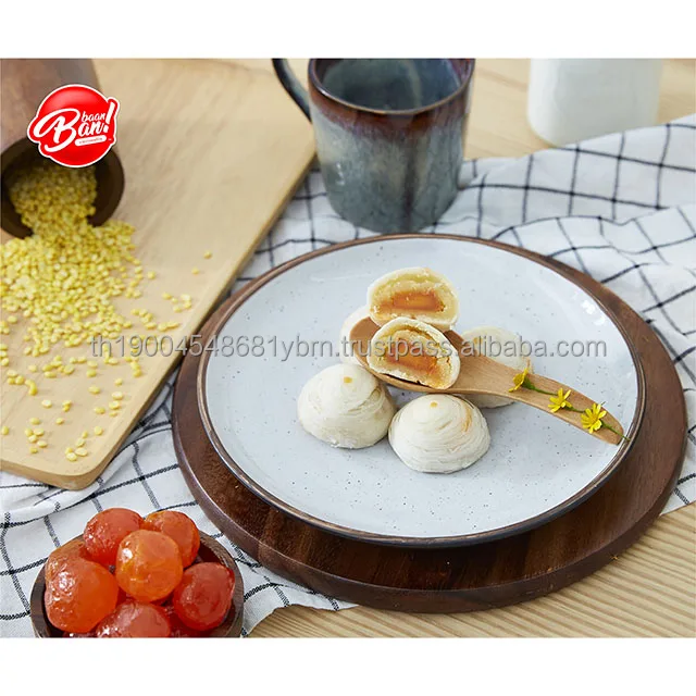 Китайская выпечка тетушки яйцо сладкая вата и соленые яйцо с Ароматные Свечи запах 72 шт./кор. вкусные ежедневные закуски из Таиланда