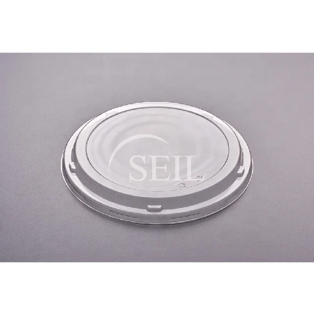 SL-BW1000 Disposable PP Microwavable Poke Soup Red/Black Donburi Ramen Noodle Takeaway Plastic Round Bowl and Lid