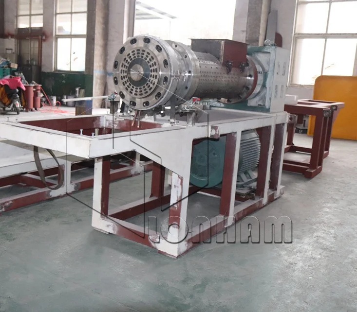 Wet PP PE LDPE HDPE LLDPE Film Squeezing Drying Pellets Making Machine