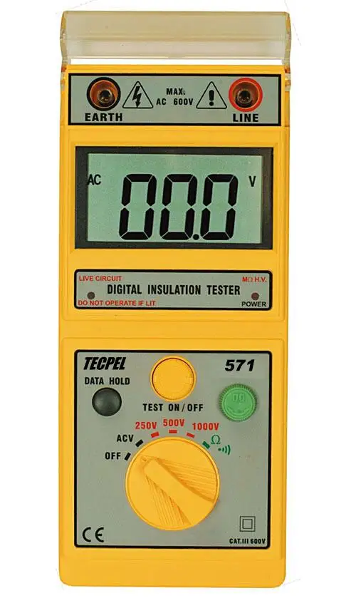 Цифровой тестер изоляции измеритель изоляции, высокий мегаомметр