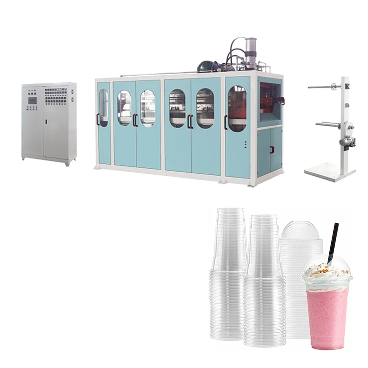 Selling plastic pot plate making machine price and thermocol plate plastic glass making machine