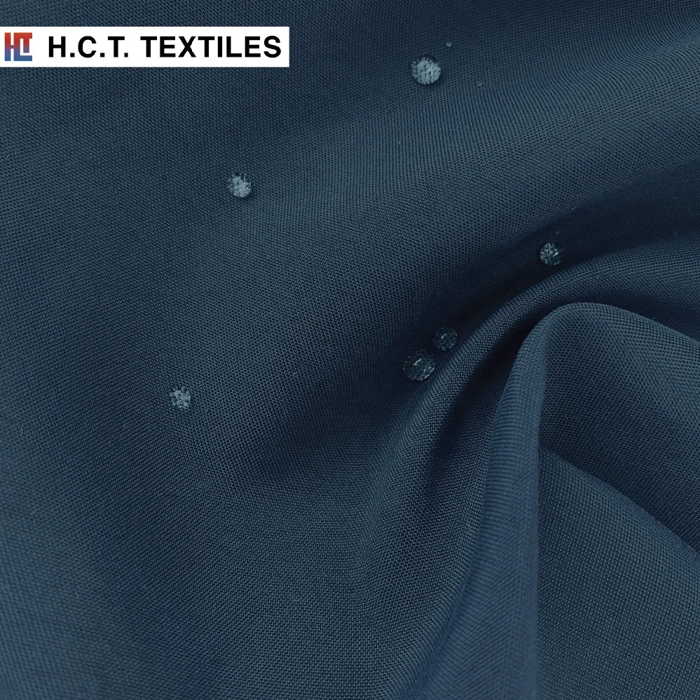 100% nylon taslan fabric waterproof water repellent cottony touch fabric