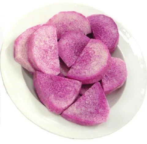 Organic frozen Purple Yam for food with competitive price with customized size Ms Hana