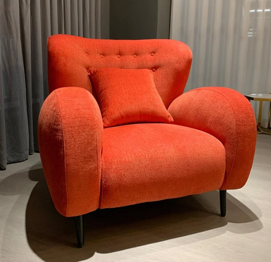 Современная мебель в скандинавском стиле, диваны для гостиной, стул букле из овечьей шерсти и кашемира, кресло для отдыха