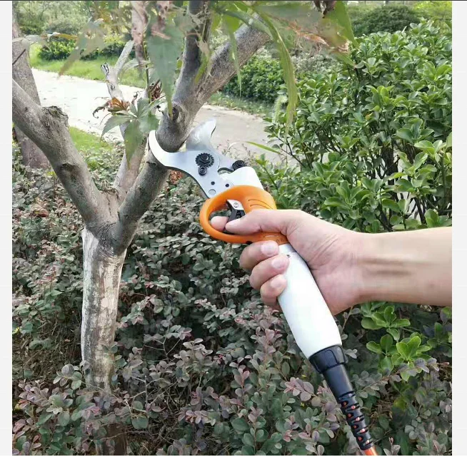 
45 mm Rechargeable Electric Garden Pruner Cutter Shears Fruit Tree Scissors 