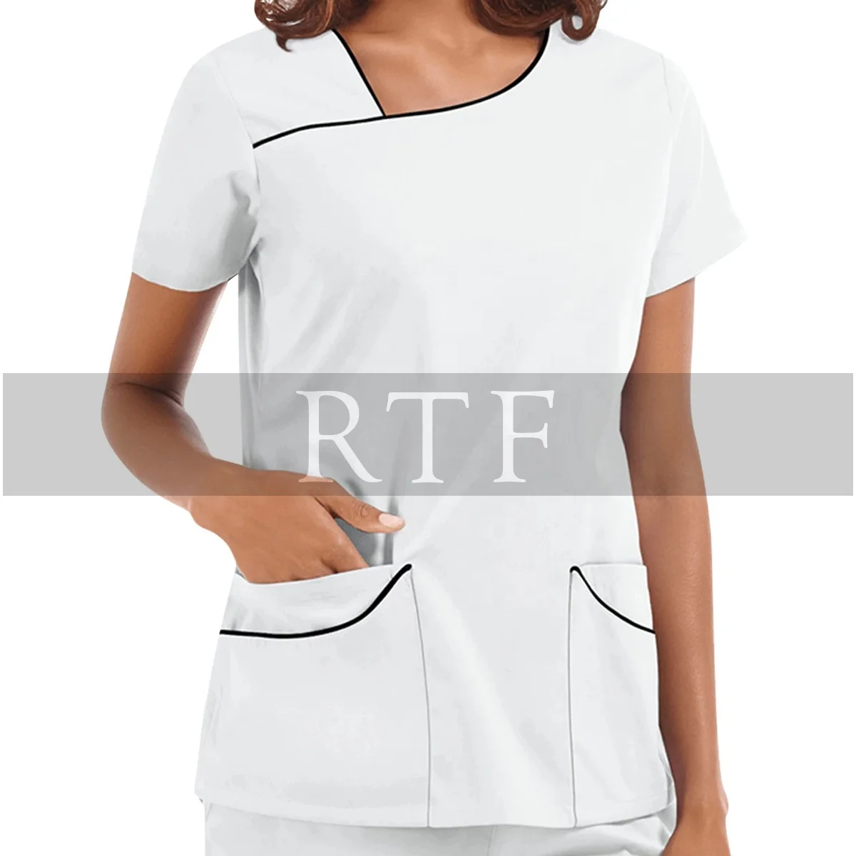 Hospital Nurse Uniforms Comfortable Medical Stylish Scrub Suits New Design Hospital Women Nurse Tops And Pants Set