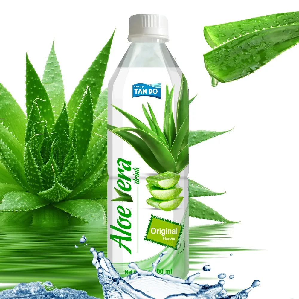 Tan Do Original Aloe Vera Drink 500ml PET bottle - Private label - Free Sample - Free Design From Viet Nam