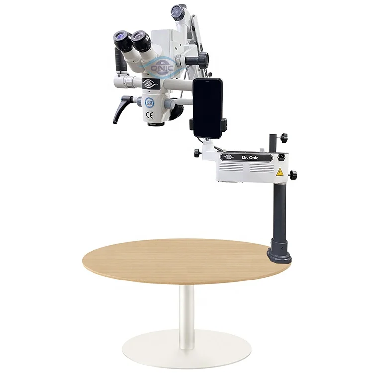 Portable Digital Operating Microscope 5 Step Zoom With Camera and Beam Splitter  Multifunctional Surgical Microscope