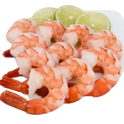 Дешевая готовая белая креветка, очищенная креветка экспортного качества