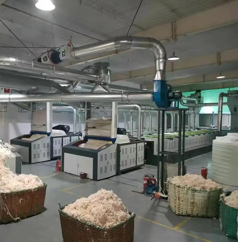 Fabric Cotton Waste Opening rags tearing machine and Cleaning Machine Flax Tearing Machine