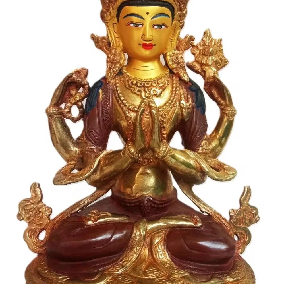 Wholesale A Modern Statue Made Of Real Brass Metal Made in Nepal