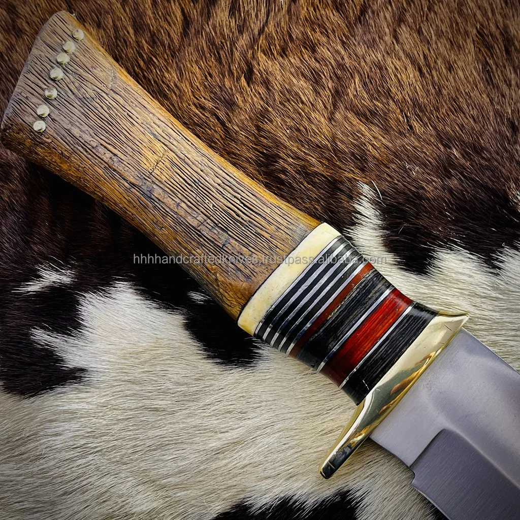  14.5in ручной работы по индивидуальному заказу с D2 стальной нож Боуи HHHHCK-081