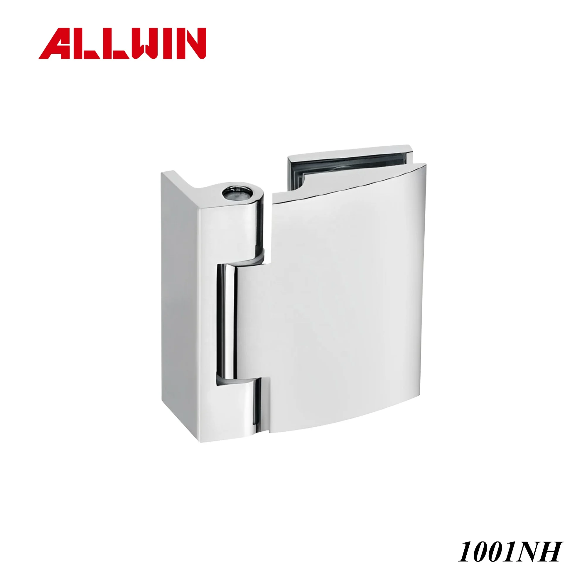 304 Stainless Steel 180 Degree Adjustable Glass Door Hinge