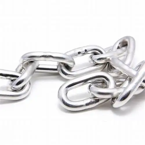 chain stainless steel ring 304 316 Stainless Steel Flashing Welded Link Chain For Heavy Duty Industrial