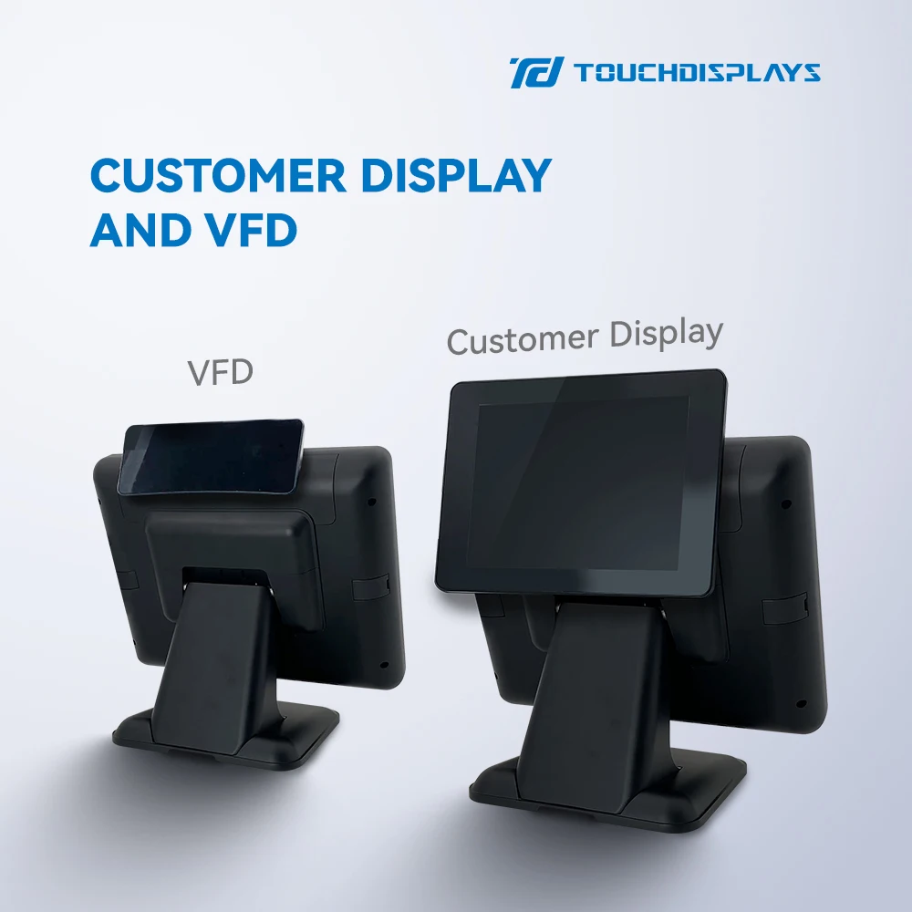 15 inch smart Android POS stylish ultra thin touch all in one fast food orderding pos machine