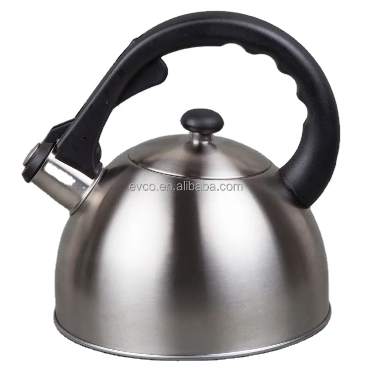 Satin Splendor 2.8 Qt. Stainless Steel Whistling Tea Kettle