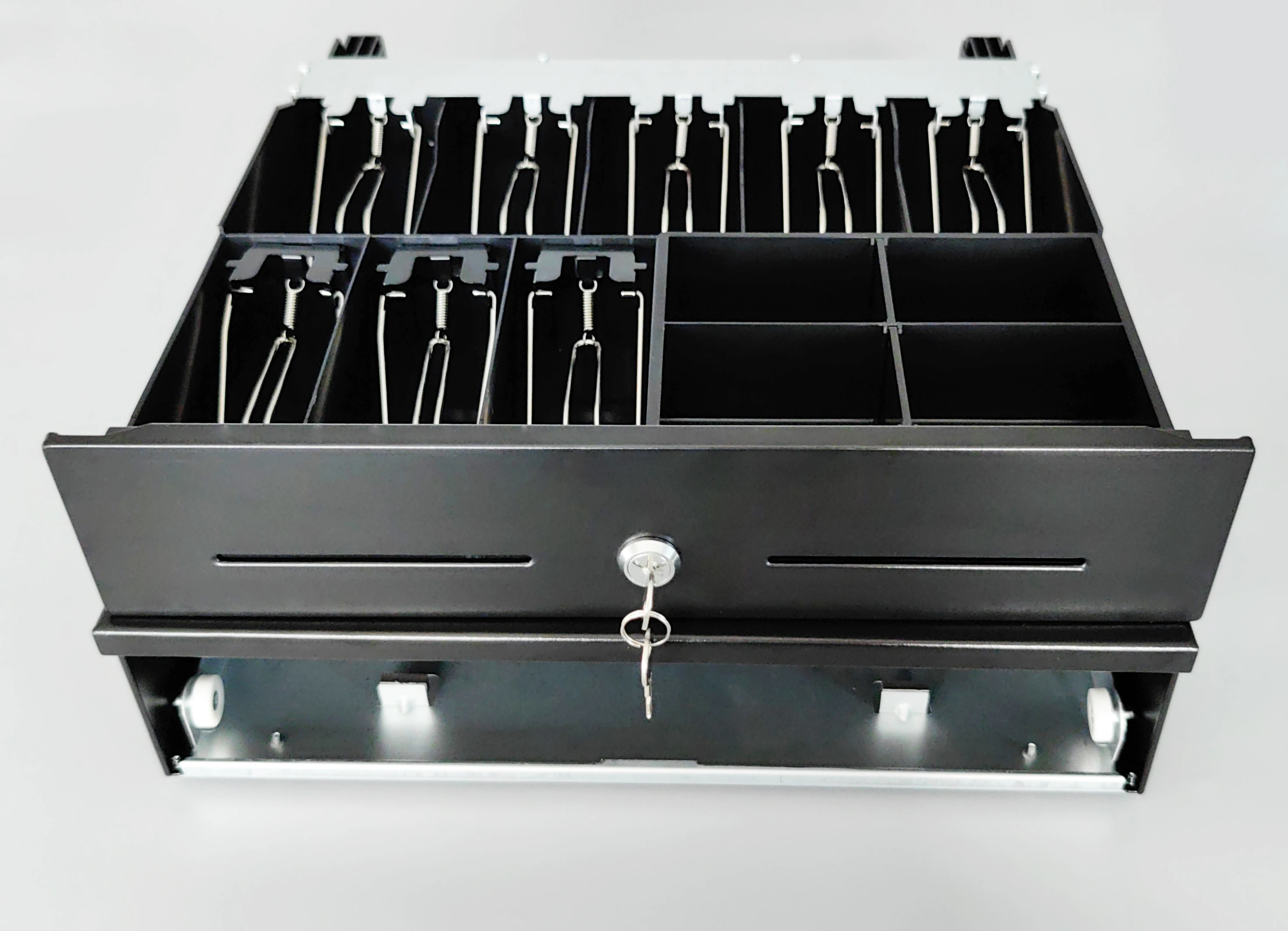 black high quality small cash drawer stylish cash register economical electronic usb Cashier machine restaurant