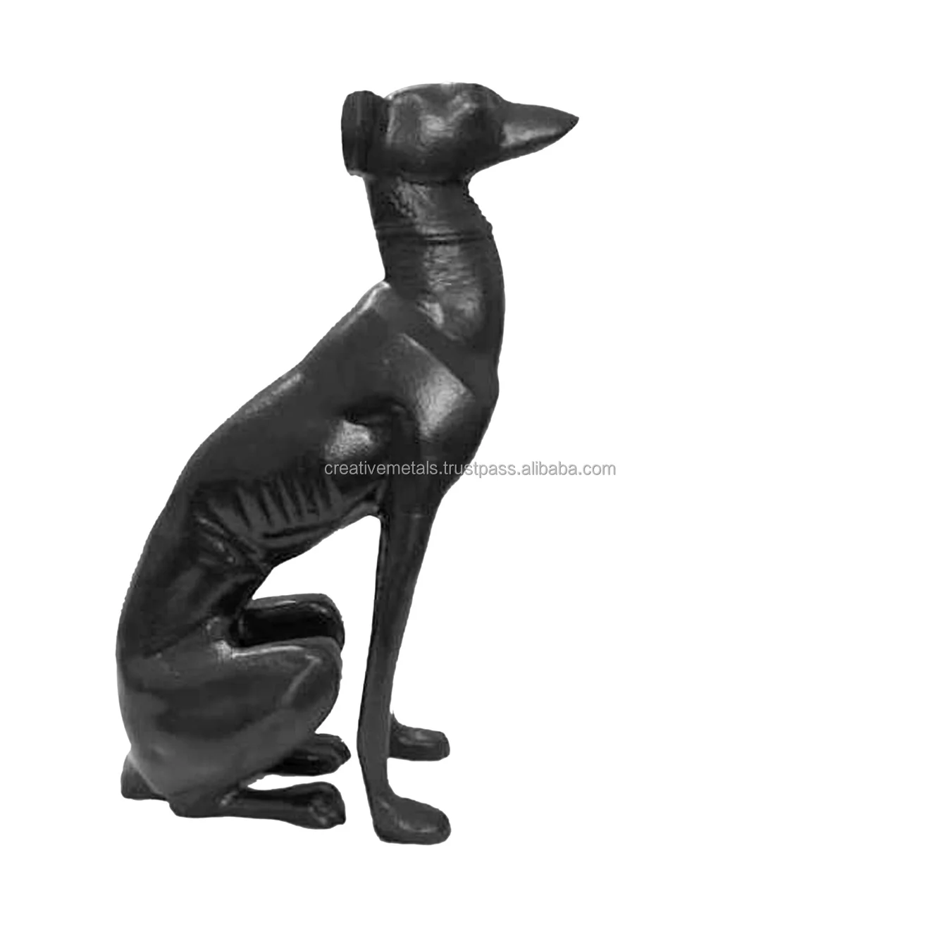 
 Современное украшение для интерьера с черной собакой, статуэтка с популярным животным, статуэтка с маленькой собакой для офисного декора  