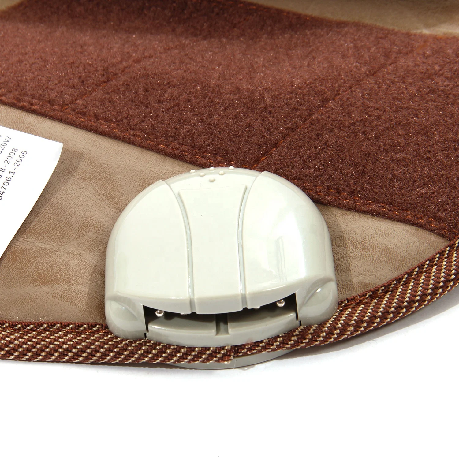 Far Infrared Heating natural amethyst knee pad Massage heating Crystal Tourmaline stone mat Factory Wholesale Infrared Rays Mat