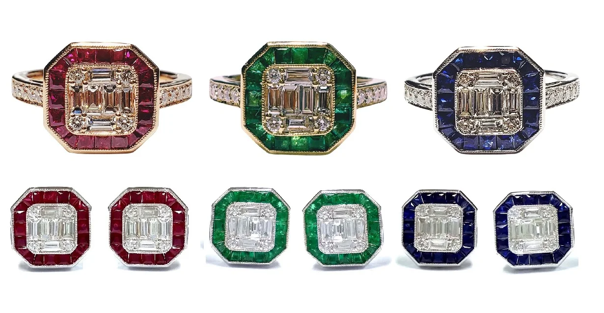 Hot sale products Genuine solid 18k yellow gold ring gold lab created diamond ring solid real gold diamond ring