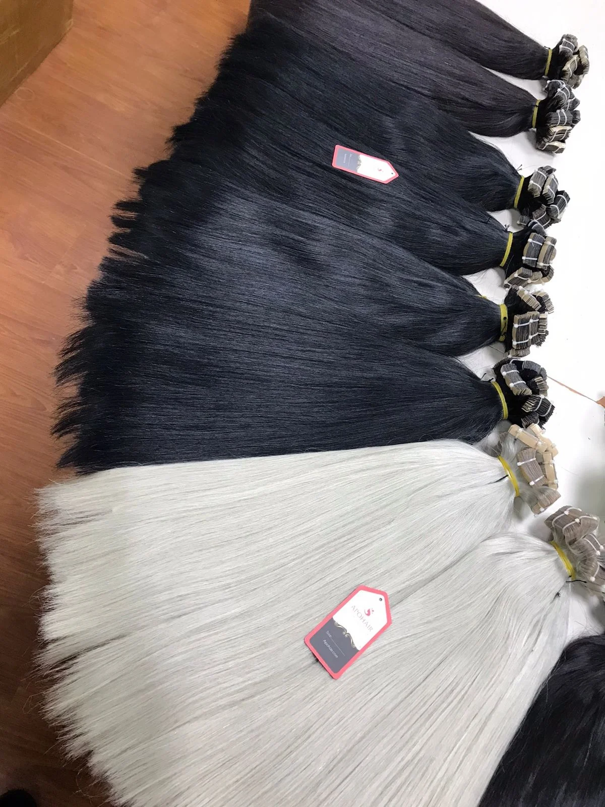 100% вьетнамские высококачественные человеческие волосы HAIIR всех цветов от 15-80 см