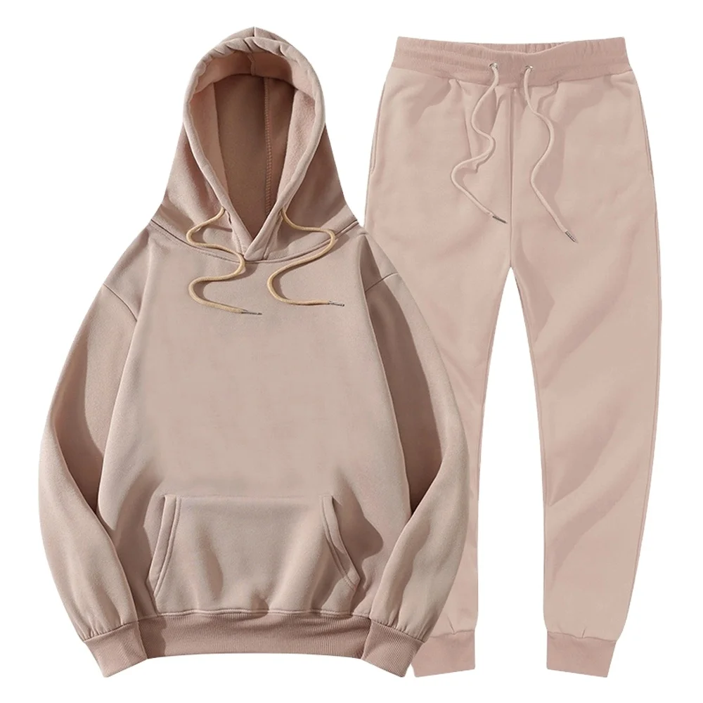 Design your own men jogging tracksuit sportswear simply plain no stripe track suits for Men