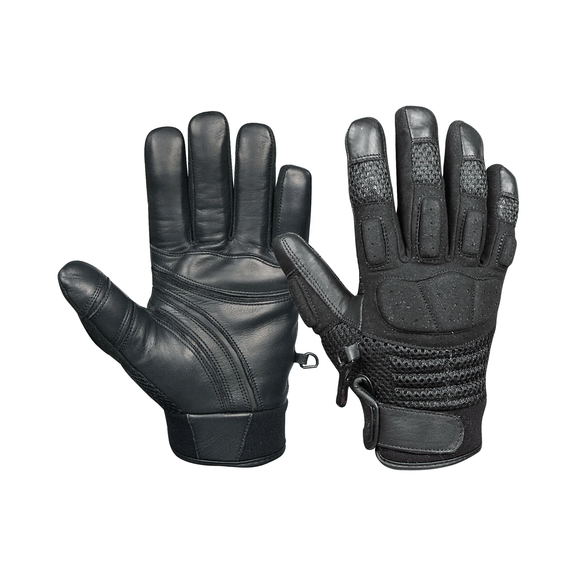 Outdoor Sports Tactical Gloves Breathable Fast Fit Cut Resistant Leather Ventilated Combat Gloves Tactical