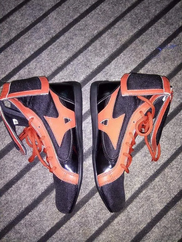 New Design Professional Custom Leather Sport Boots  Boxing Shoes