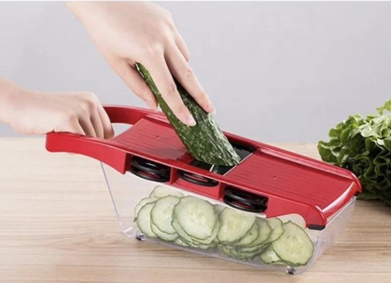 manual 6 in 1 vegetable cutter commercial grater vegetable cutter machine