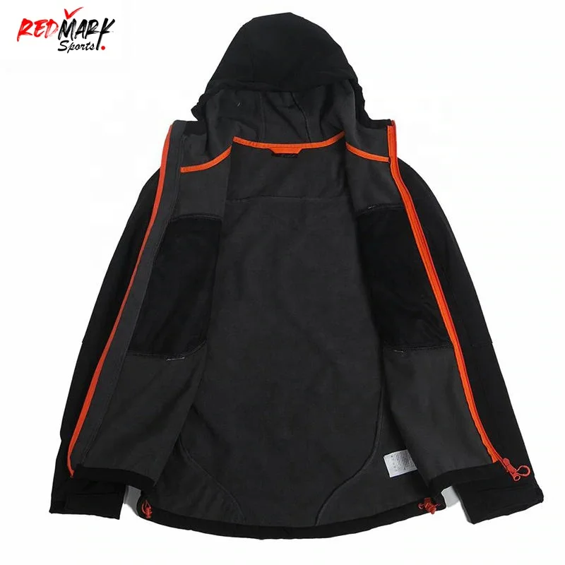Soft shell Jacket Waterproof Windproof Jacket Men Thermal Fleece Breathable Skiing Climbing Soft Shell Jacket