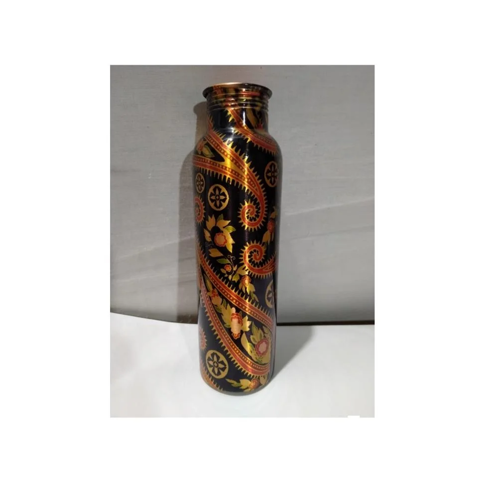 High purchasing Eco-friendly Pure Copper water bottle modern bottle classic steel bottle