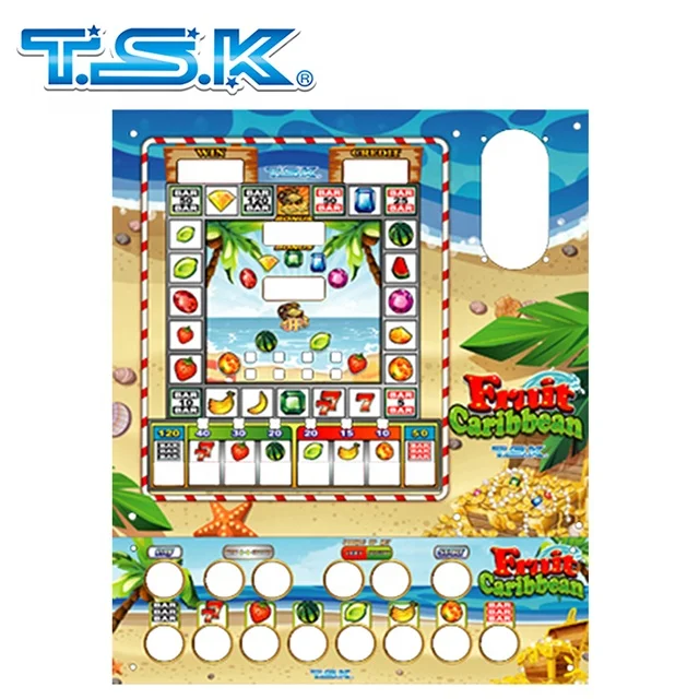 MY-16 fruit Caribbean: TSK Coin Operated Arcade Game Machine Maquinas Tragamonedas